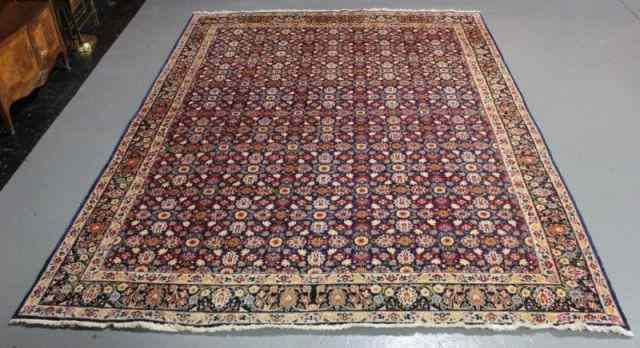 Appraisal: Large Roomsize Handmade Carpet From a Stamford CT location Dimensions