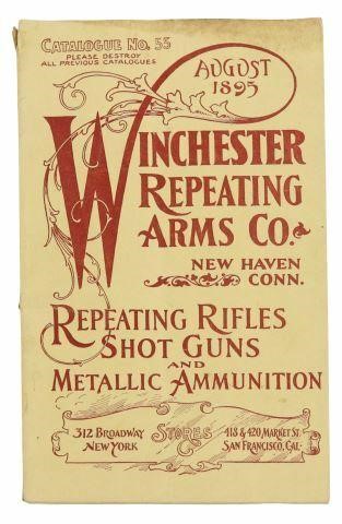 Appraisal: Winchester Repeating Arms Co August catalog numbered pages illustrated with