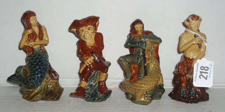 Appraisal: Mermaid Puck Cornish Tim Mini Pixie Saint George all from