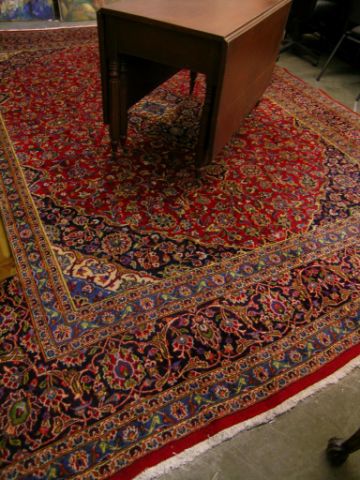 Appraisal: Oriental Kashan rug x