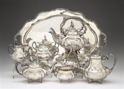 Appraisal: Sterling silver tea and coffee service reed barton taunton ma