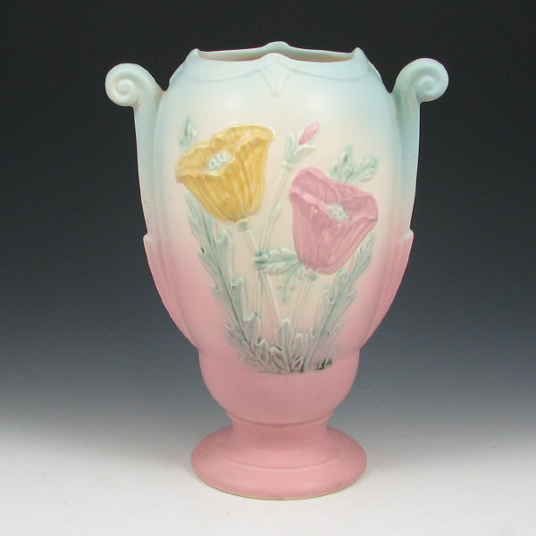 Appraisal: Hull Poppy - Vase - Mint Poppy vase in blue