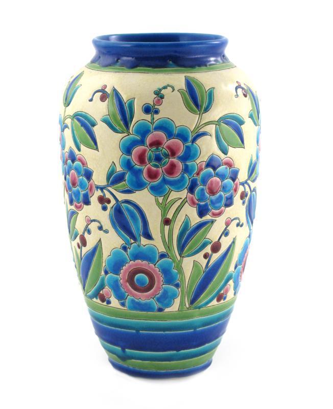 Appraisal: A Boch Freres Keramis vase