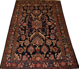 Appraisal: SEMI-ANTIQUE PERSIAN WOOL RUG C - W ' L '