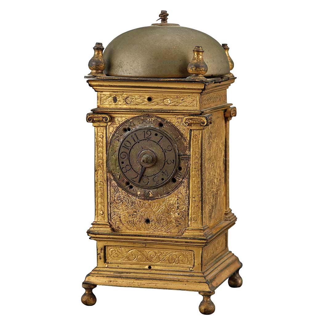 Appraisal: Renaissance Table Clock South German North Italian early th century