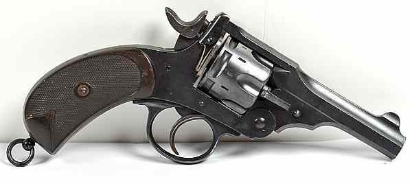 Appraisal: British Webley Mark II Revolver cal barrel S N Blue