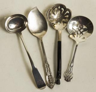 Appraisal: Sterling Silver Asst Spoons OT Gross