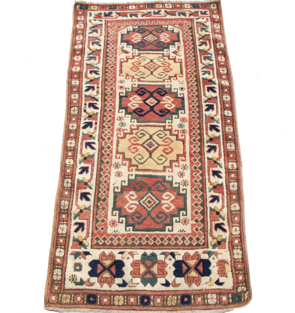 Appraisal: GENDJE VILLAGE RUG ' X ' South Central Caucasus early