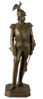 Appraisal: NORBERT MICHAEL SCHRODL AUSTRIAN - Nicholas I bronze with light