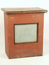 Appraisal: LECTERN - th C country pine lectern flat top with