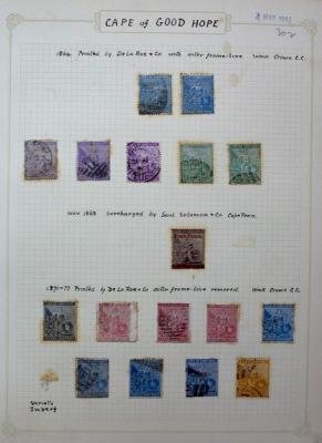 Appraisal: Cape Of Good Hope mixed mint and used collection arranged