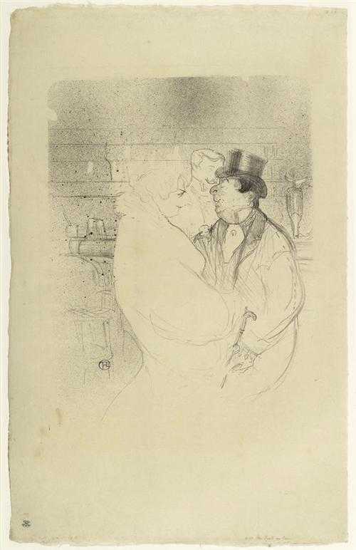 Appraisal: TOULOUSE-LAUTREC HENRI DE Albi - Malrom Ida Heath au Bar