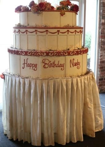 Appraisal: BOARDWALK EMPIRE GIANT BIRTHDAY CAKE FROM THEPOPULAR TELEVISION SERIES STARRING