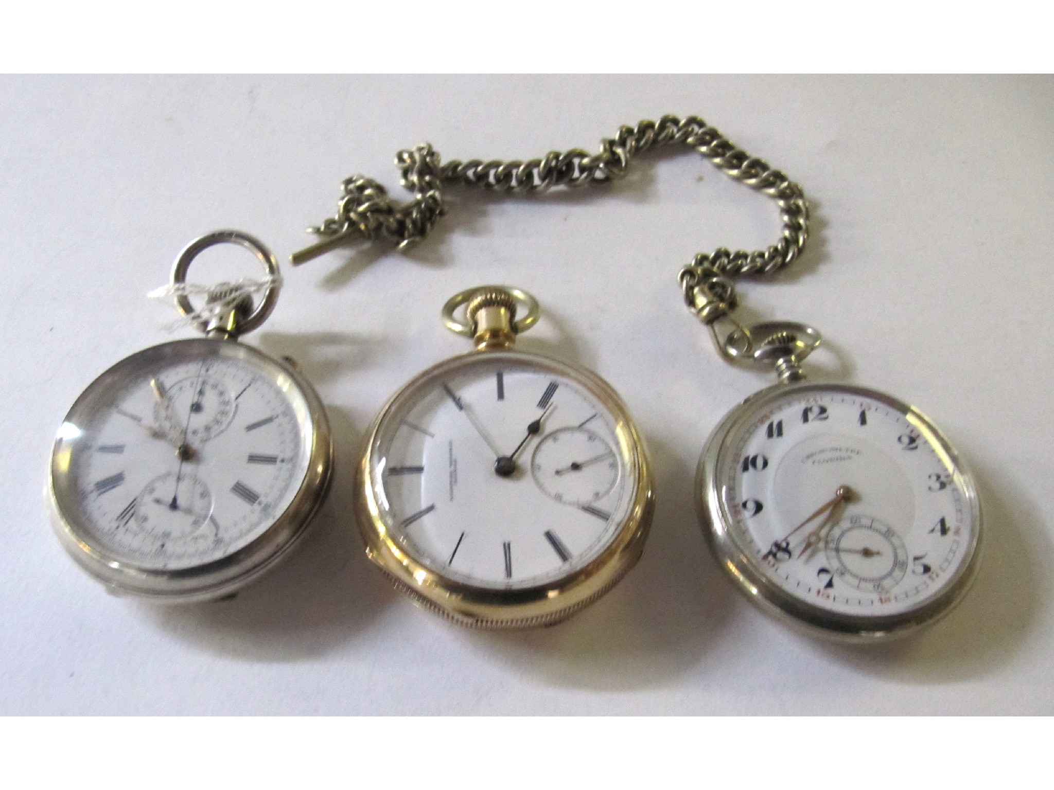 Appraisal: A lot comprising a Florida chronometer a rolled gold pocket