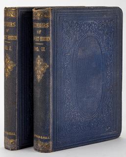 Appraisal: Robert-Houdin Jean Eugene Memoirs of Robert-Houdin London Chapman and Hall