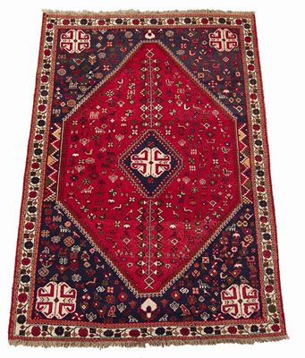 Appraisal: A Shiraz rug Fars province South West Persia c x