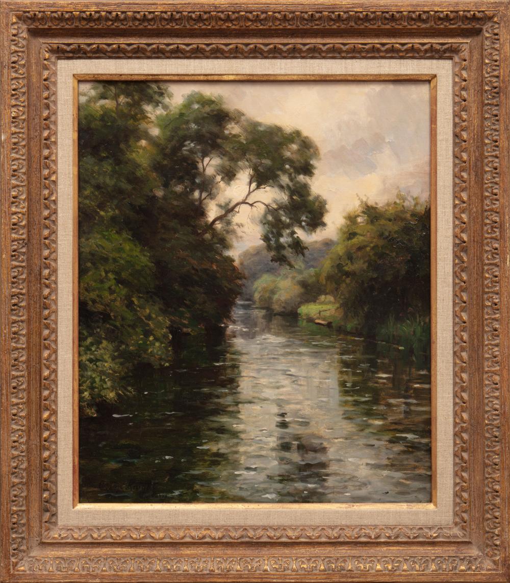 Appraisal: Louis Aston Knight American France - Summer Morning oil on