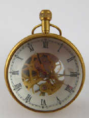 Appraisal: A ball clock with visible movement approx cm diameter