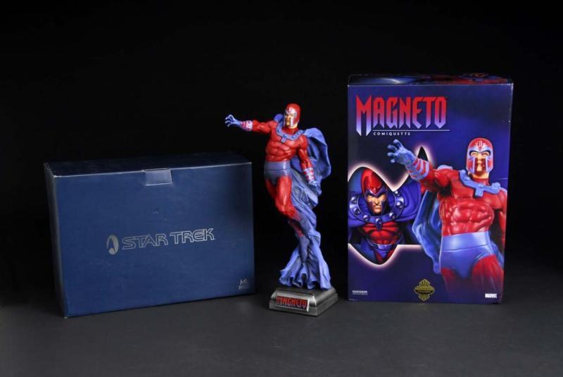 Appraisal: Lot of Star Trek Magneto Character Statues Description Magneto is