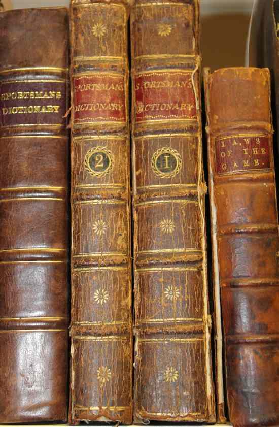 Appraisal: THE SPORTSMAN'S DICTIONARY two vols frontis and twenty three plates