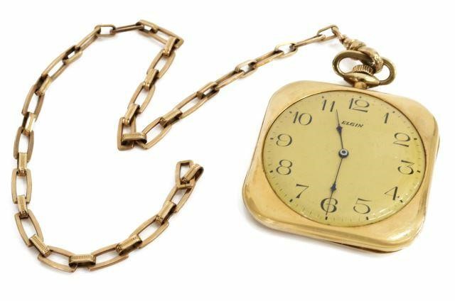 Appraisal: American Elgin National Watch Co pocket watch SN c housed