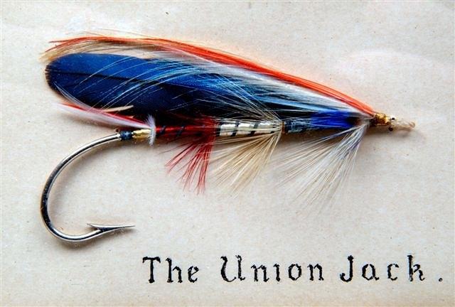 Appraisal: A large fly tied fishing hook The Union Jack long