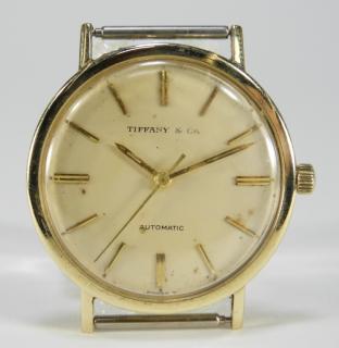 Appraisal: Tiffany Co K Gold Automatic Watch UNITED STATES TH CENTURY