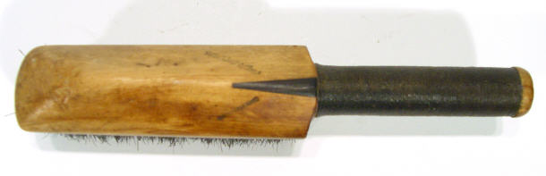 Appraisal: Novelty Kent Sons cricket bat design brush cm long