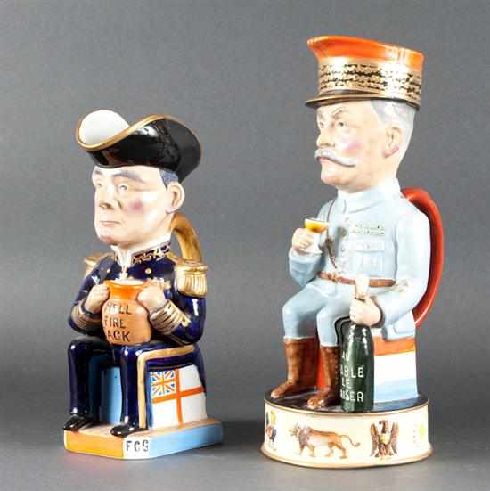 Appraisal: Two Royal Staffordshire character jugs of ''Marshall Ferdinand Foch'' and