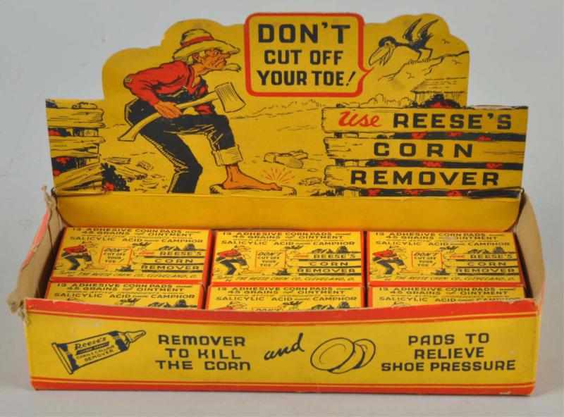 Appraisal: Reese's Corn Remover Product Display Box Complete with six boxes