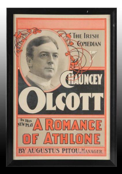 Appraisal: A Romance of a Athlone Paper Litho Play Poster Description