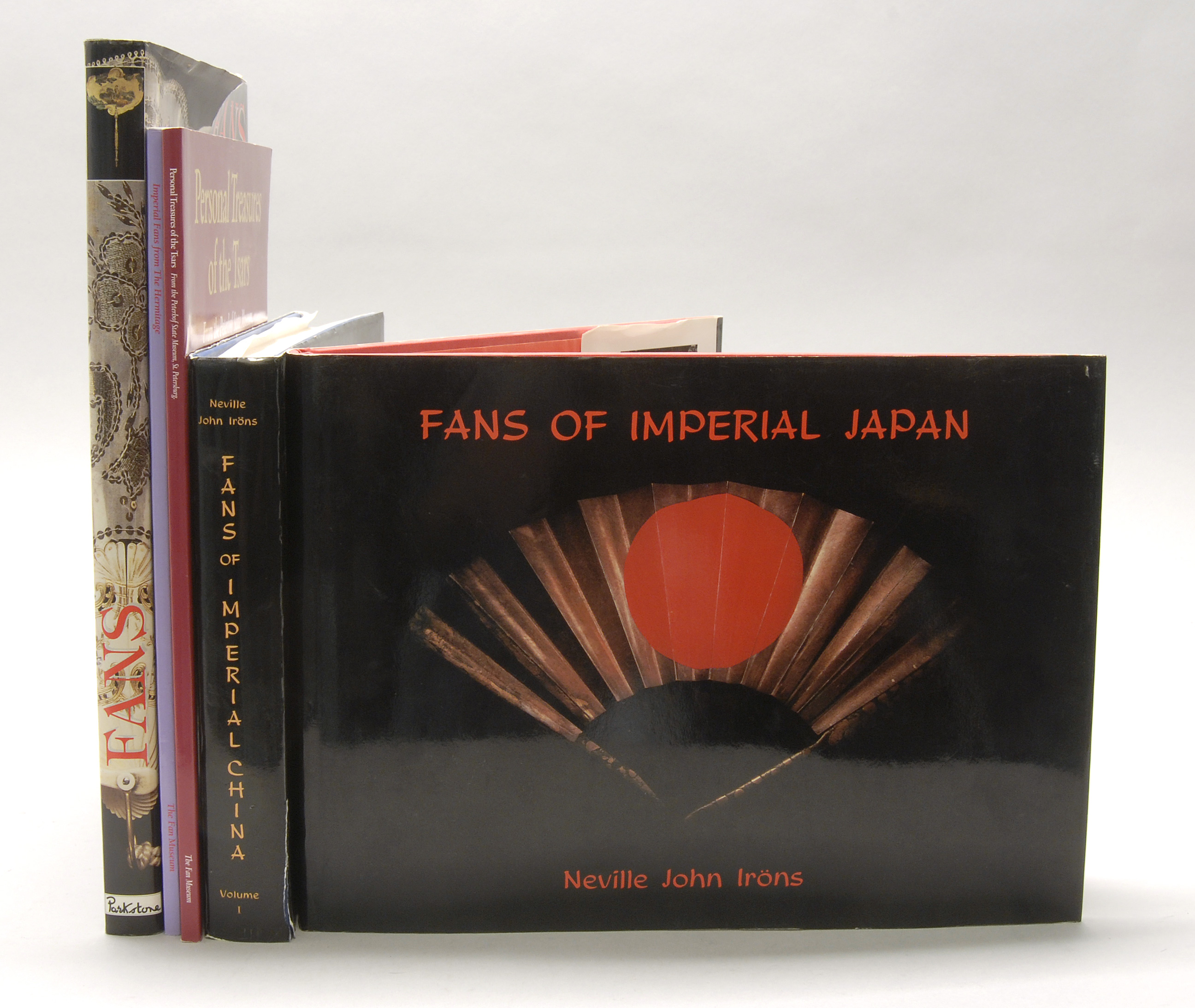 Appraisal: THREE BOOKS AND TWO PAMPHLETS RELATING TO FANS Fans of