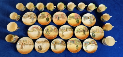 Appraisal: A collection of Royal Doulton Dickens seriesware various cups and