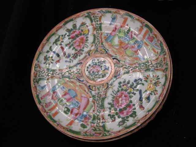 Appraisal: Chinese Rose Medallion Plates '' to '' circa - some