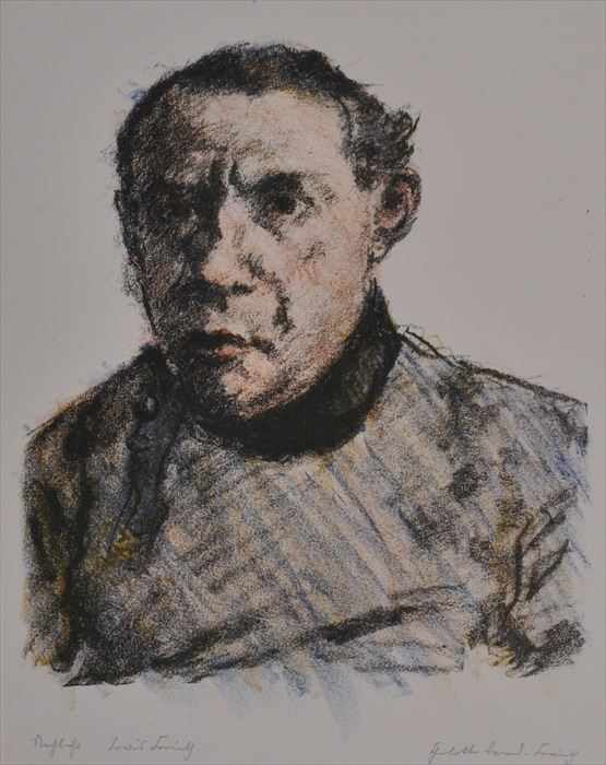 Appraisal: LOVIS CORINTH - A SERIES OF PORTRAITS OF MEN Lithographs