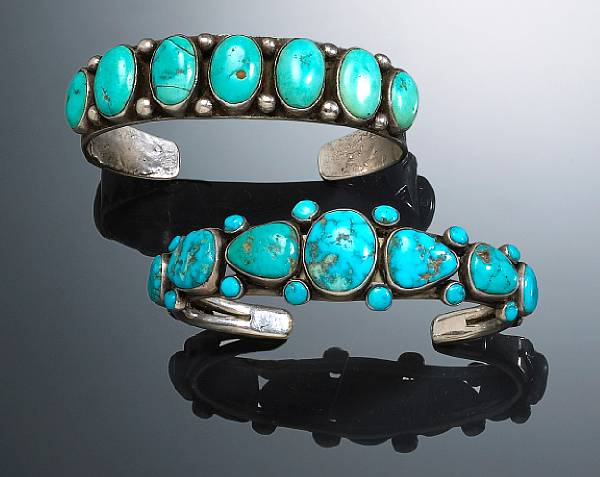 Appraisal: JewelryFine Southwest jewelry from the Sheldon and Barbara Breitbart Collection