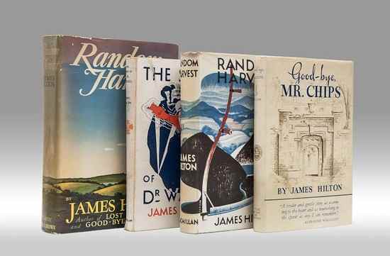 Appraisal: Hilton James Good-Bye Mr Chips jacket spine ends and corners