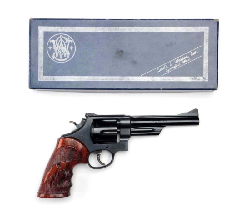 Appraisal: Boxed S W Model - Double Action Revolver Serial S