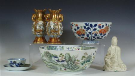 Appraisal: A collection of th century and later Asian ceramics comprising