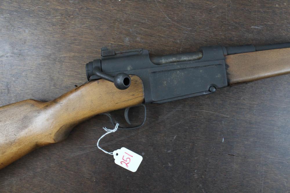 Appraisal: SPORTERIZED FRENCH MODEL MAS BOLT ACTION RIFLE French caliber barrel