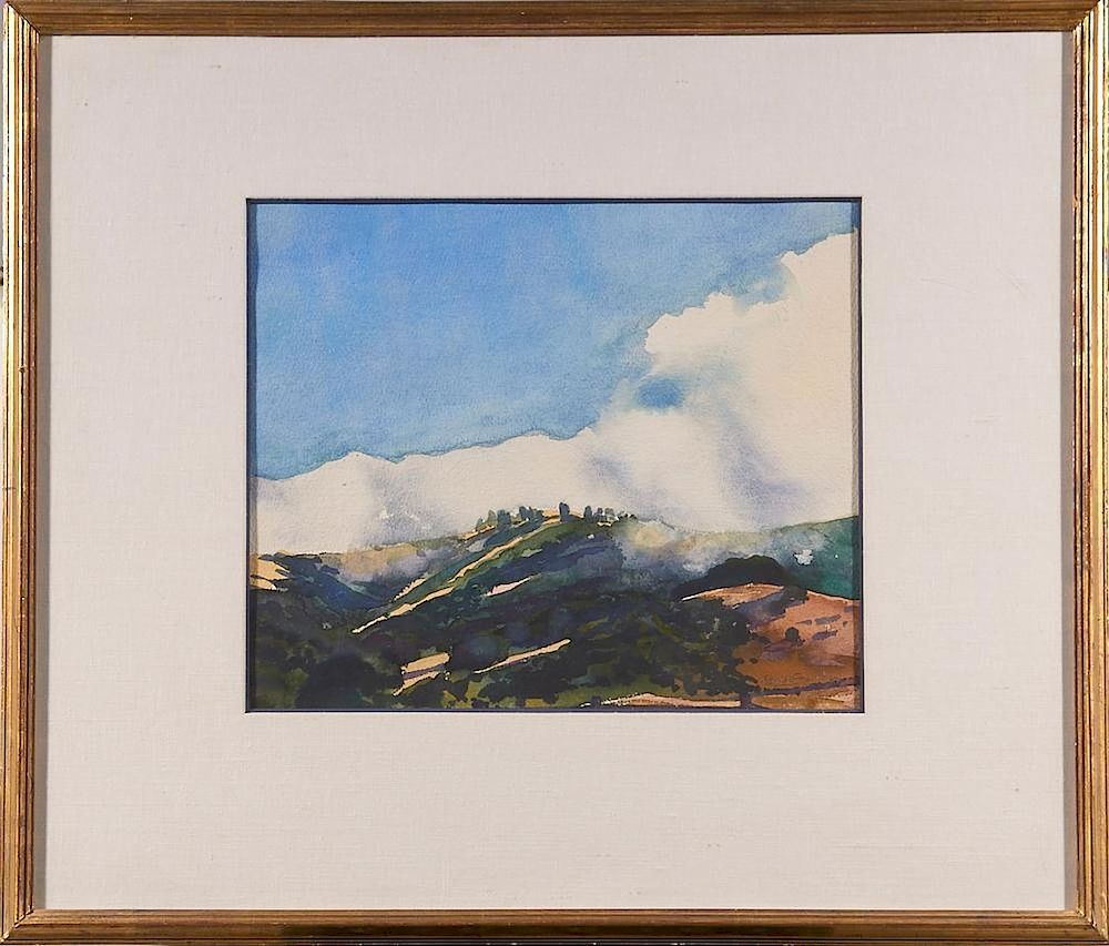 Appraisal: Douglas Fenn Wilson born Artist Douglas Fenn Wilson born Signature