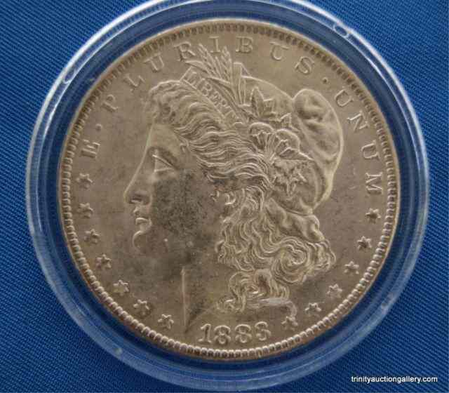 Appraisal: O Silver Morgan Dollar CoinIs a very nice AU grade