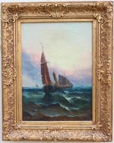 Appraisal: PAINTINGS BY CYRIL TEMPEST ENGLISH TH C ONE TITLED SAILING