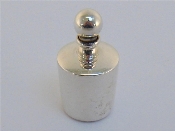 Appraisal: A Penhaligon s London silver scent bottle of plain tapering