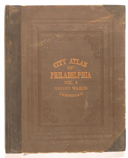 Appraisal: vols Philadelphia Property Atlases Hopkins G M City Atlas of