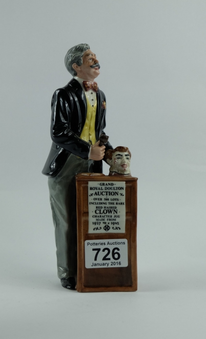 Appraisal: Royal Doulton figure The Auctioneers HN Exclusive to the collectors