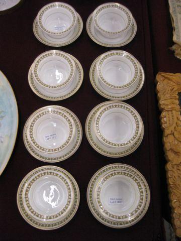 Appraisal: Set of Liimoges Ramekin Dishes and Underplate excellent