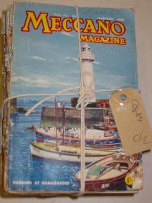 Appraisal: Meccano magazines for January to December F-G