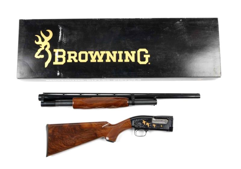 Appraisal: MIB Browning Model Pump Action Shotgun Serial NM Manufactured in