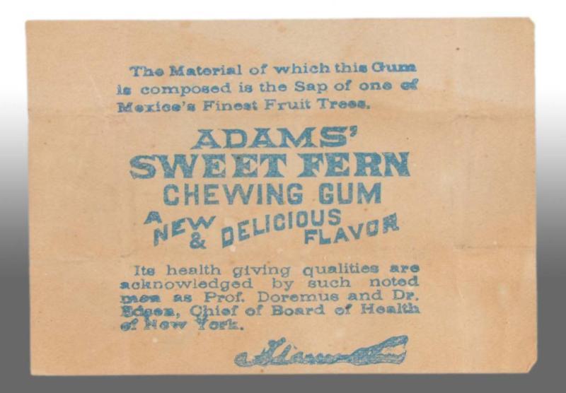 Appraisal: Lot of Adams Gum Boxes with Gum Wrapper Description Includes